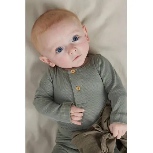 NAME IT BABY romper groen, foto 4