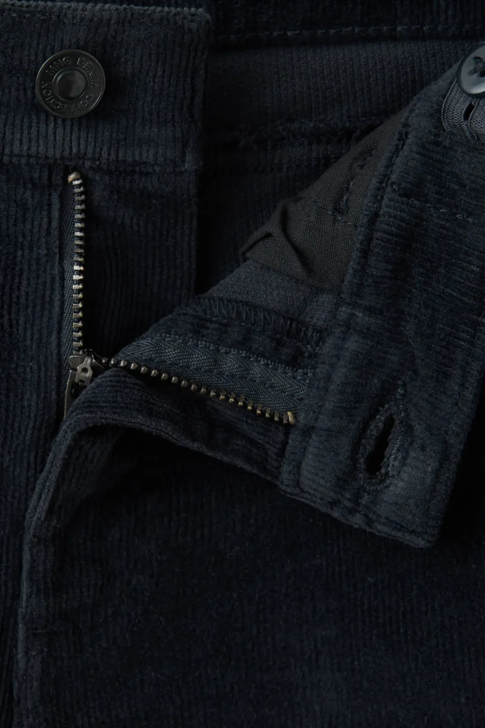 Mango Kids corduroy casual broek antraciet, foto 4