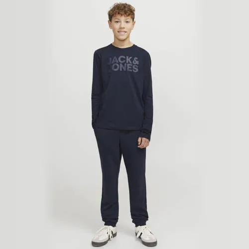 Jack & Jones relaxed joggingbroek donkerblauw donkerblauw t, foto 3