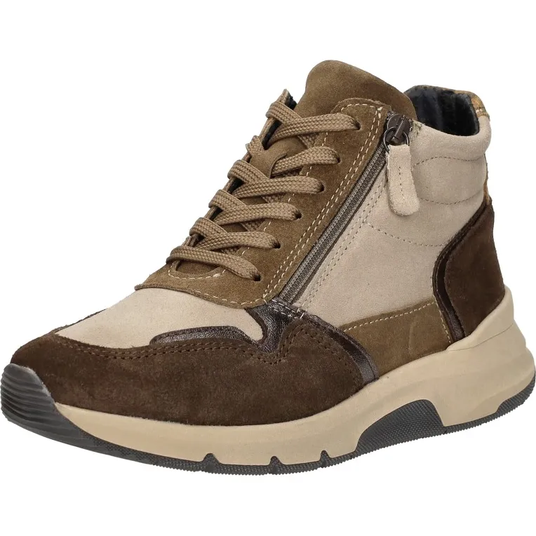 Sub55 Comfort Collection Jasmin 21 hoge sneakers beige, foto 3