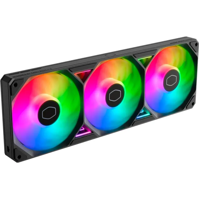 Cooler Master SickleFlow Edge 360 ARGB ventilatorset zwart