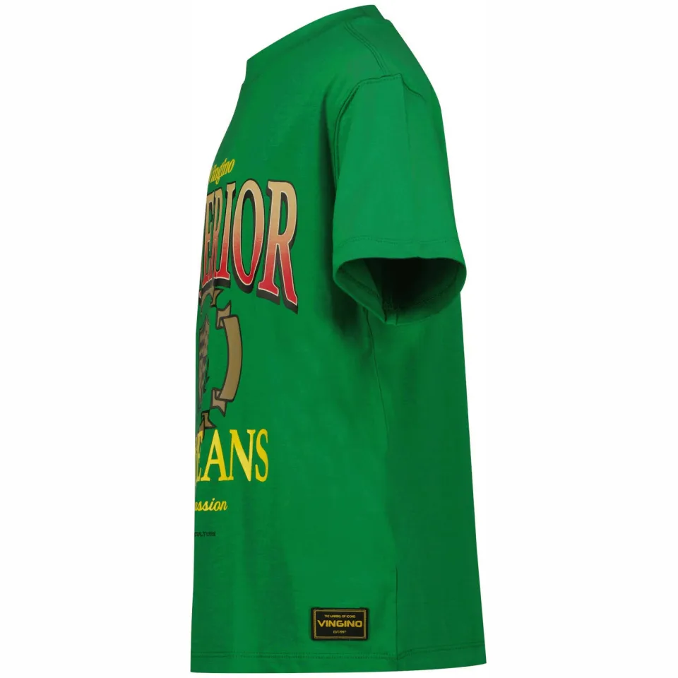 Vingino T-shirt groen met print, foto 3