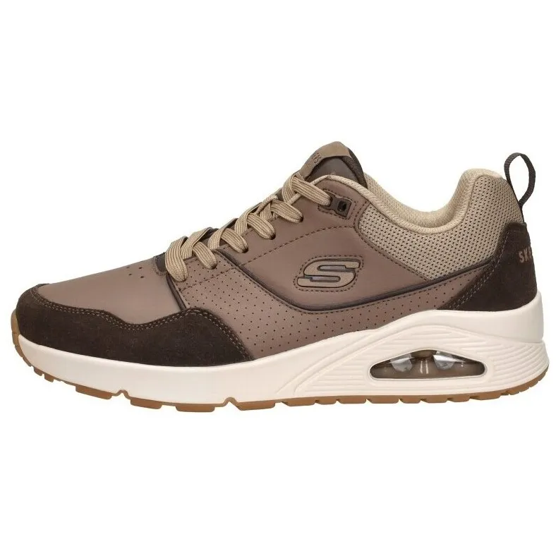 Skechers Uno-Retro One lage sneakers bruin, foto 2