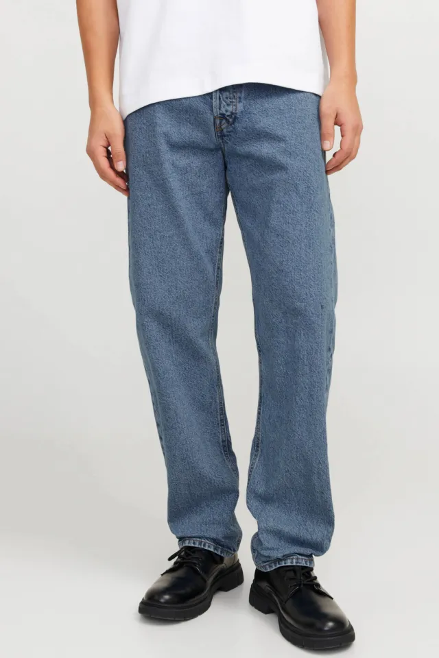 Jack & Jones JEANS INTELLIGENCE loose fit jeans - blue denim