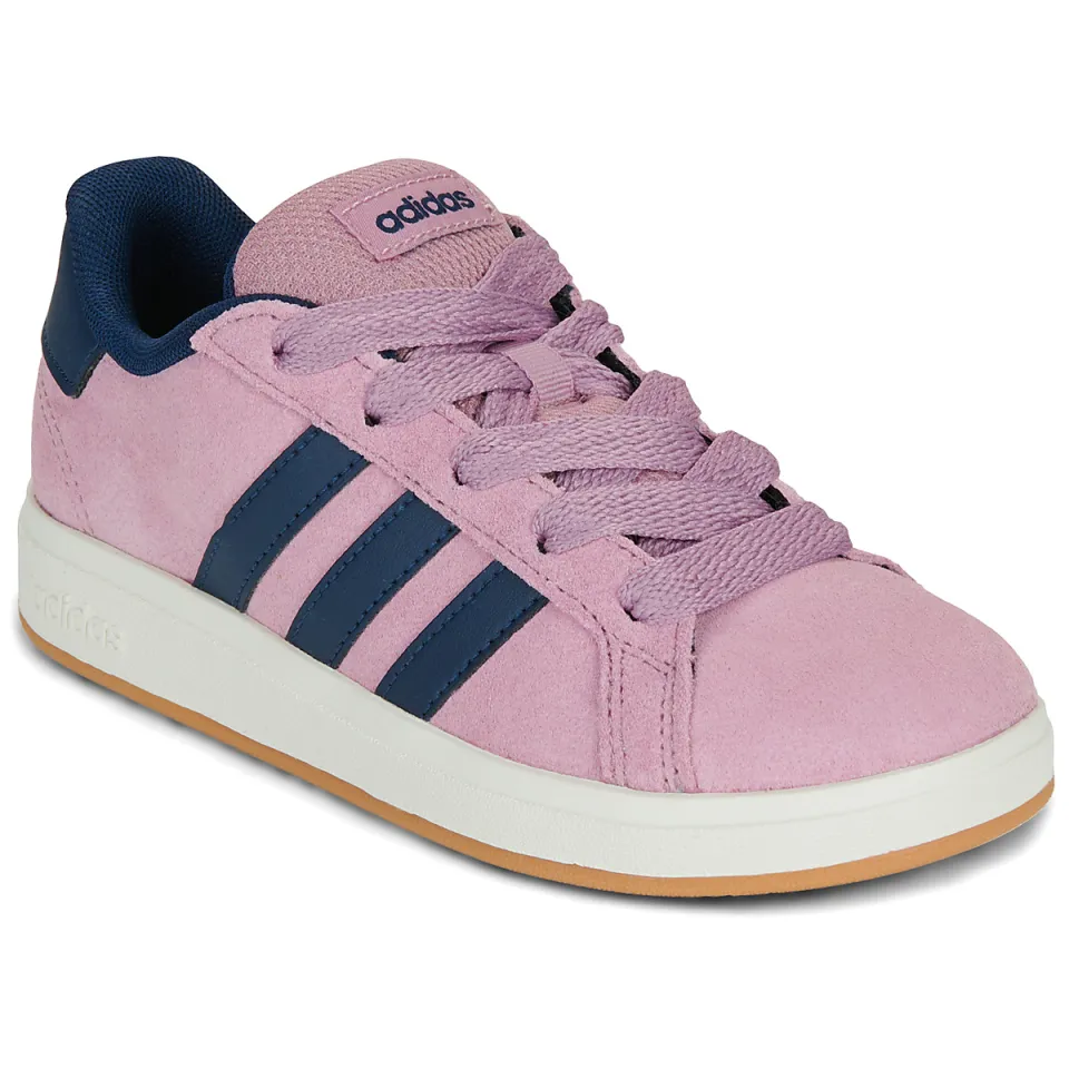 Adidas Sportswear Grand Court suède sneakers - roze/donkerblauw, foto 2