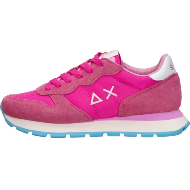 Sun68 Ally Solid Nylon lage sneakers fuchsia, foto 2