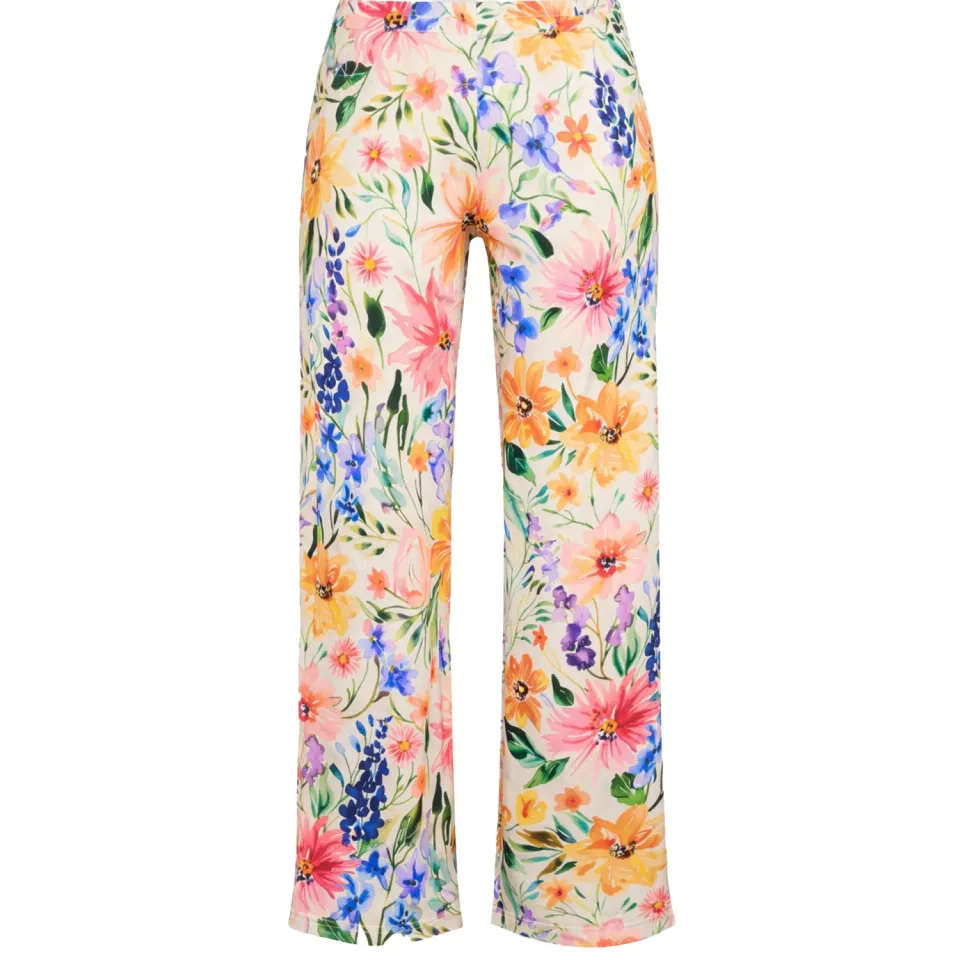 Yoek Mystic Bloom wide leg broek multi, foto 2
