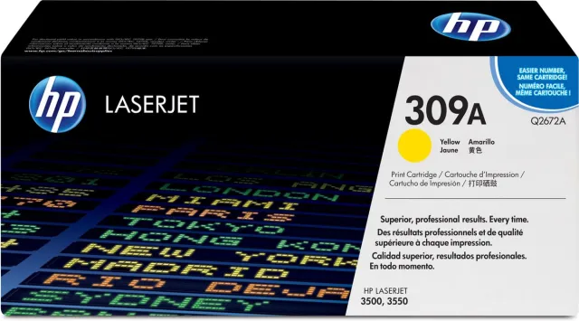 Hp Q2672A 309A Toner Geel, 4k