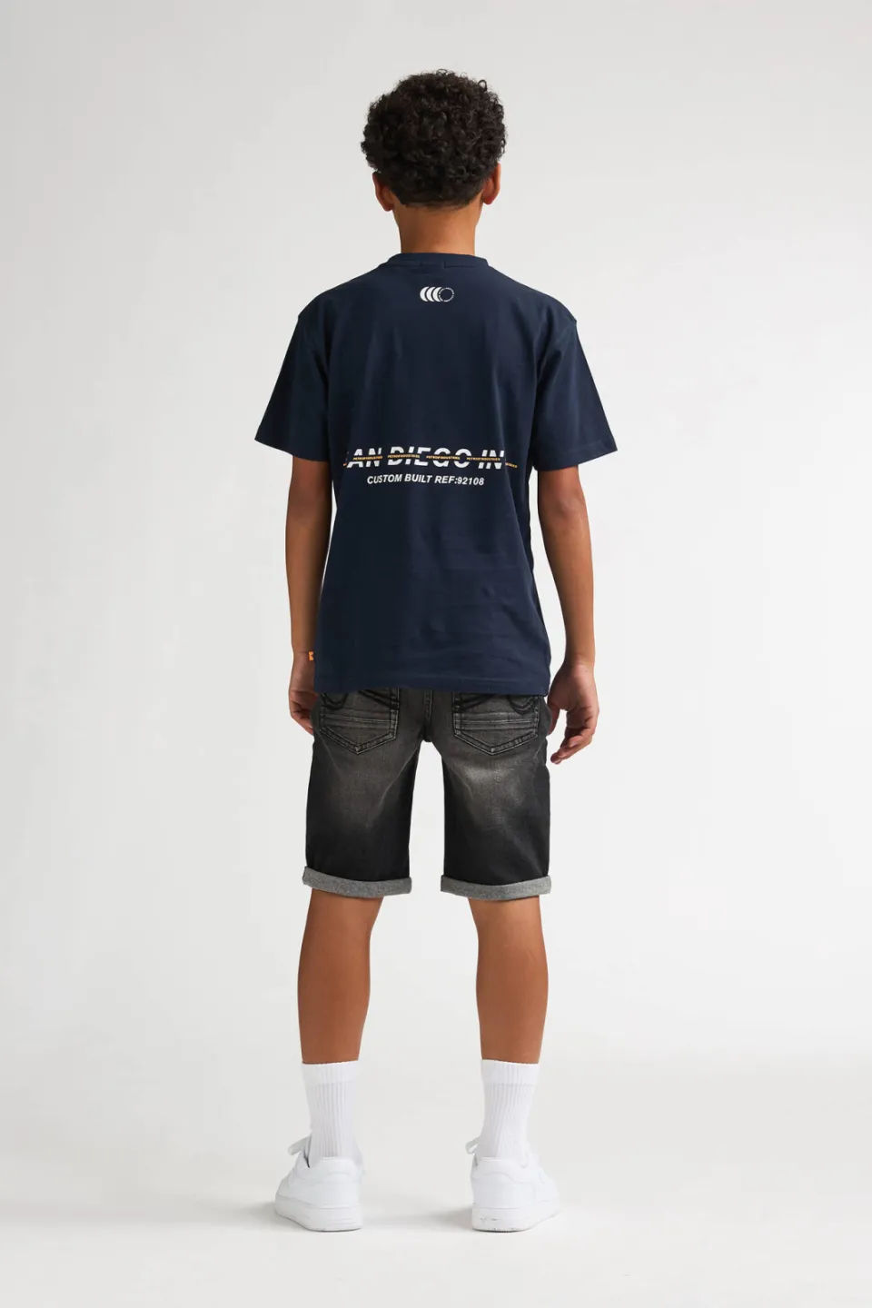Petrol Industries T-shirt met backprint donkerblauw, foto 4