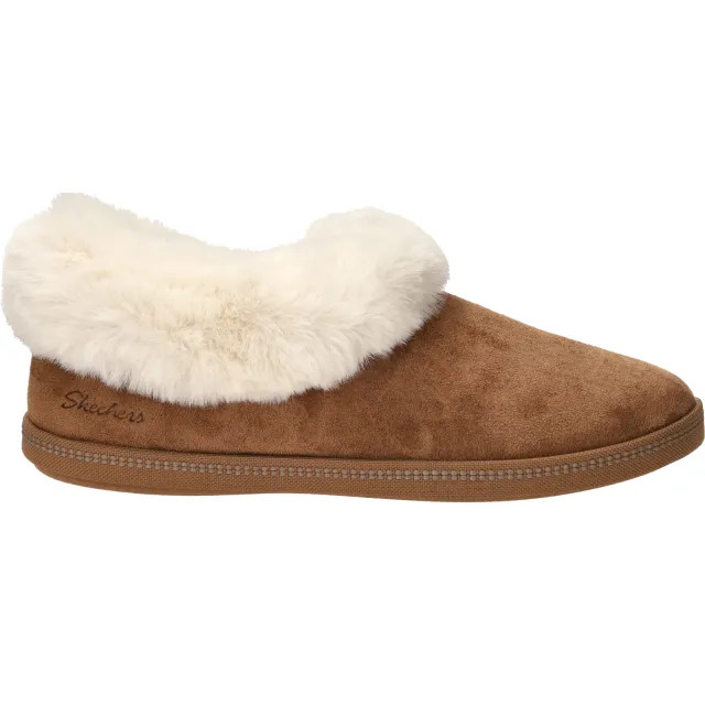 Skechers Cozy Campfire Winter Nights pantoffels cognac