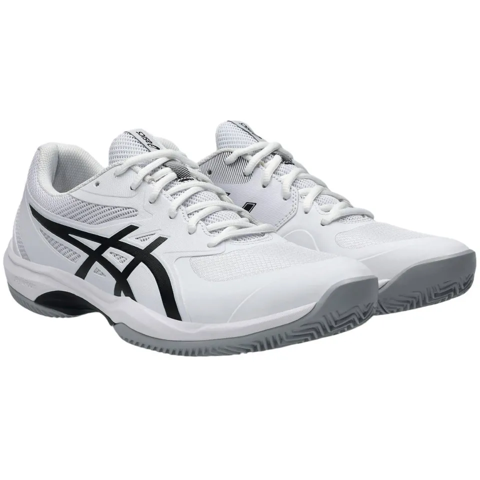 Asics Game FF Clay/OC mesh tennisschoenen - wit/zwart, foto 3