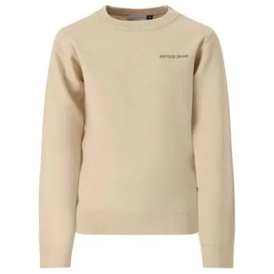 Retour Jeans gebreide trui - beige Jongens Acryl Ronde hals Effen