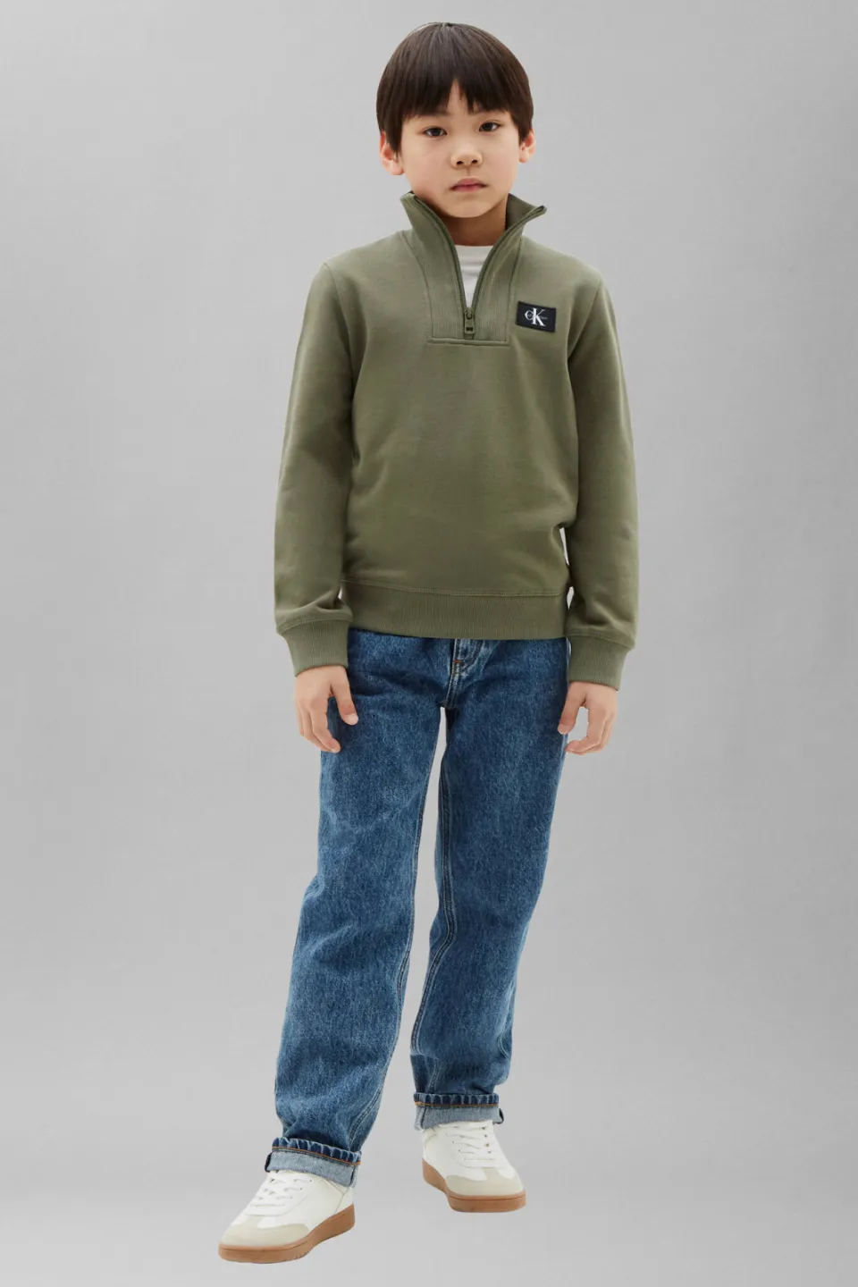 Calvin Klein sweater - olijfgroen, foto 3