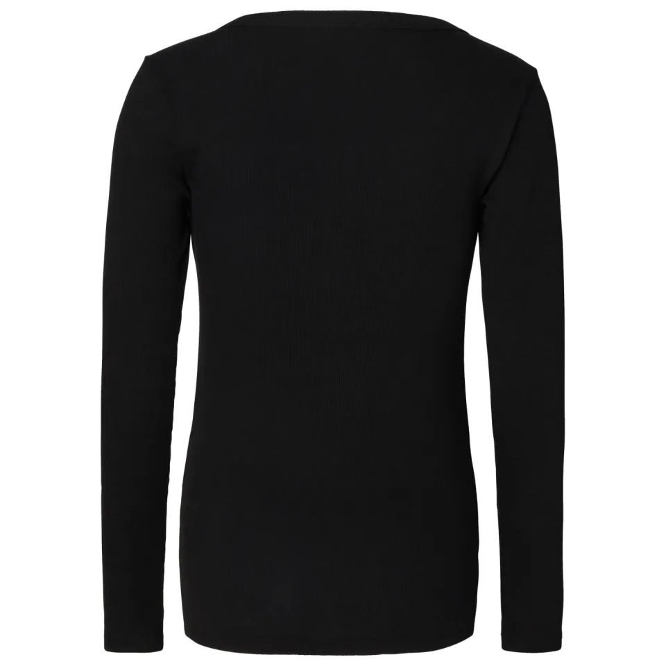 Noppies zwangerschaps- en voedingslongsleeve zwart, foto 4