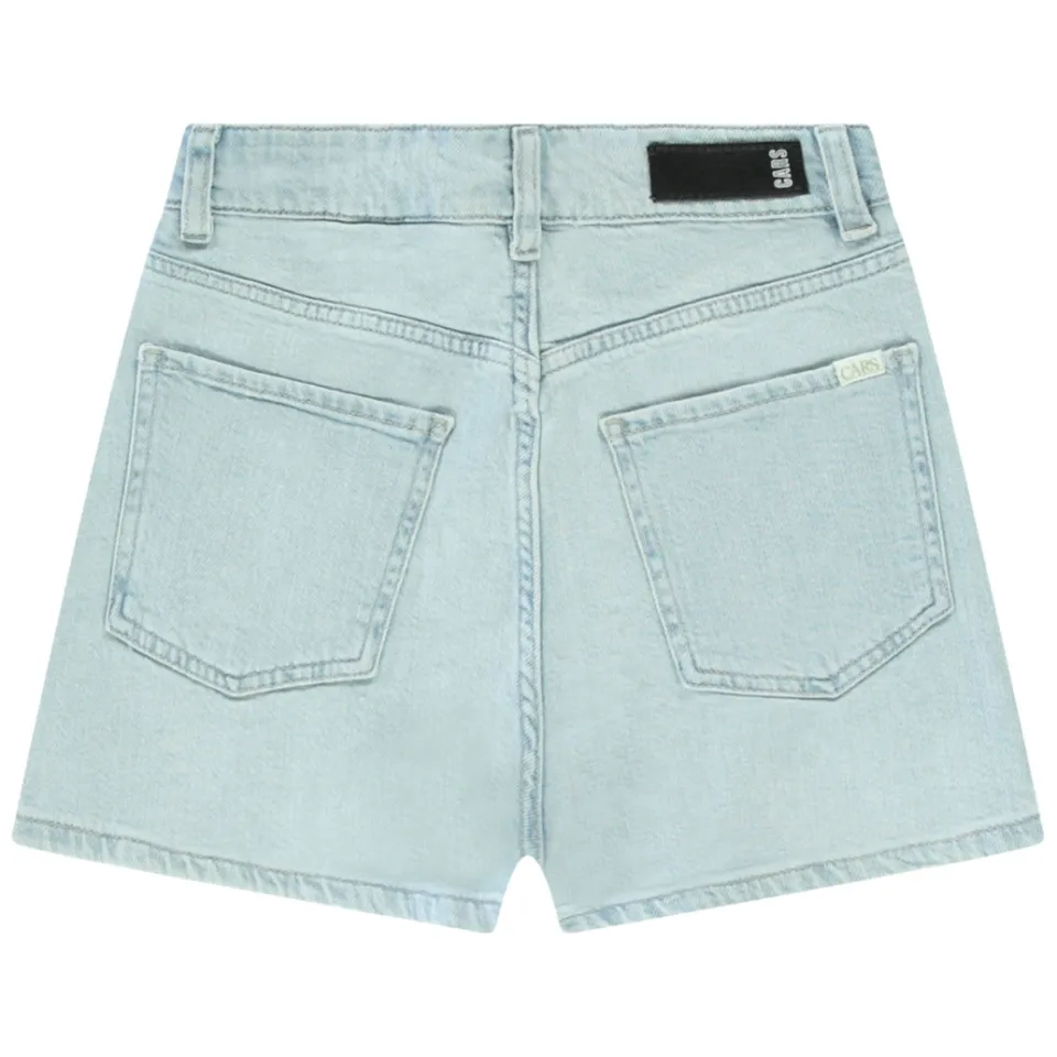 Cars Sarrah jeansshort lichtblauw bleached, foto 3