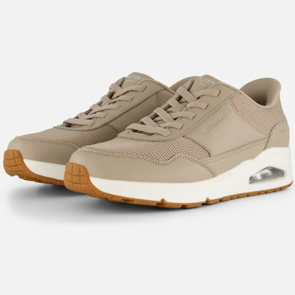 Skechers Slip-ins Uno sneaker taupe