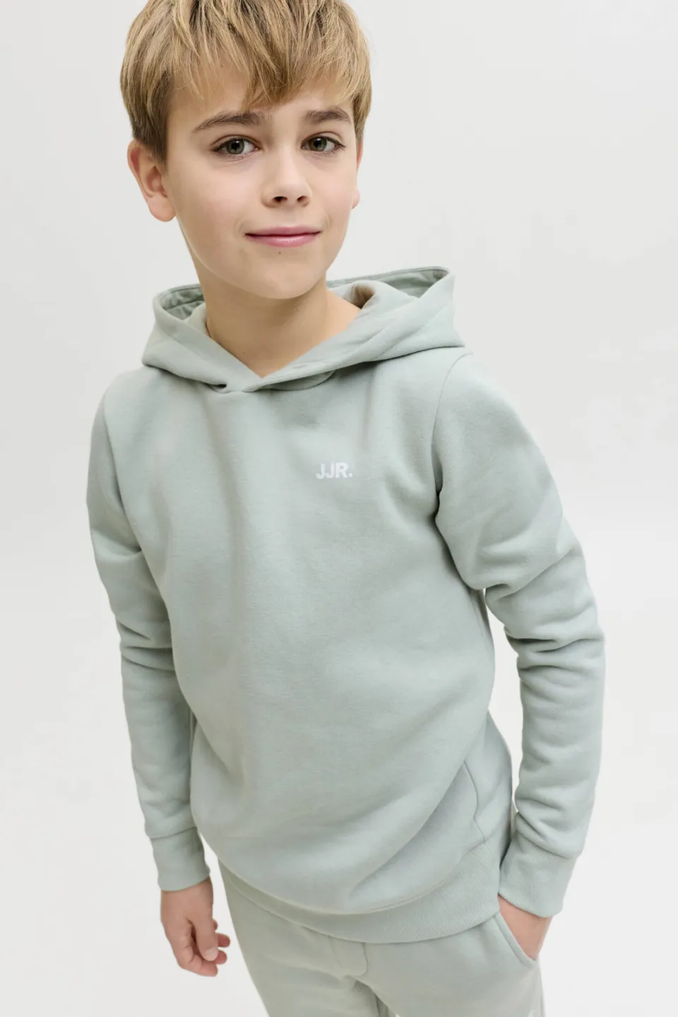 JJ Rebel JUNIOR hoodie grijsgroen, foto 8