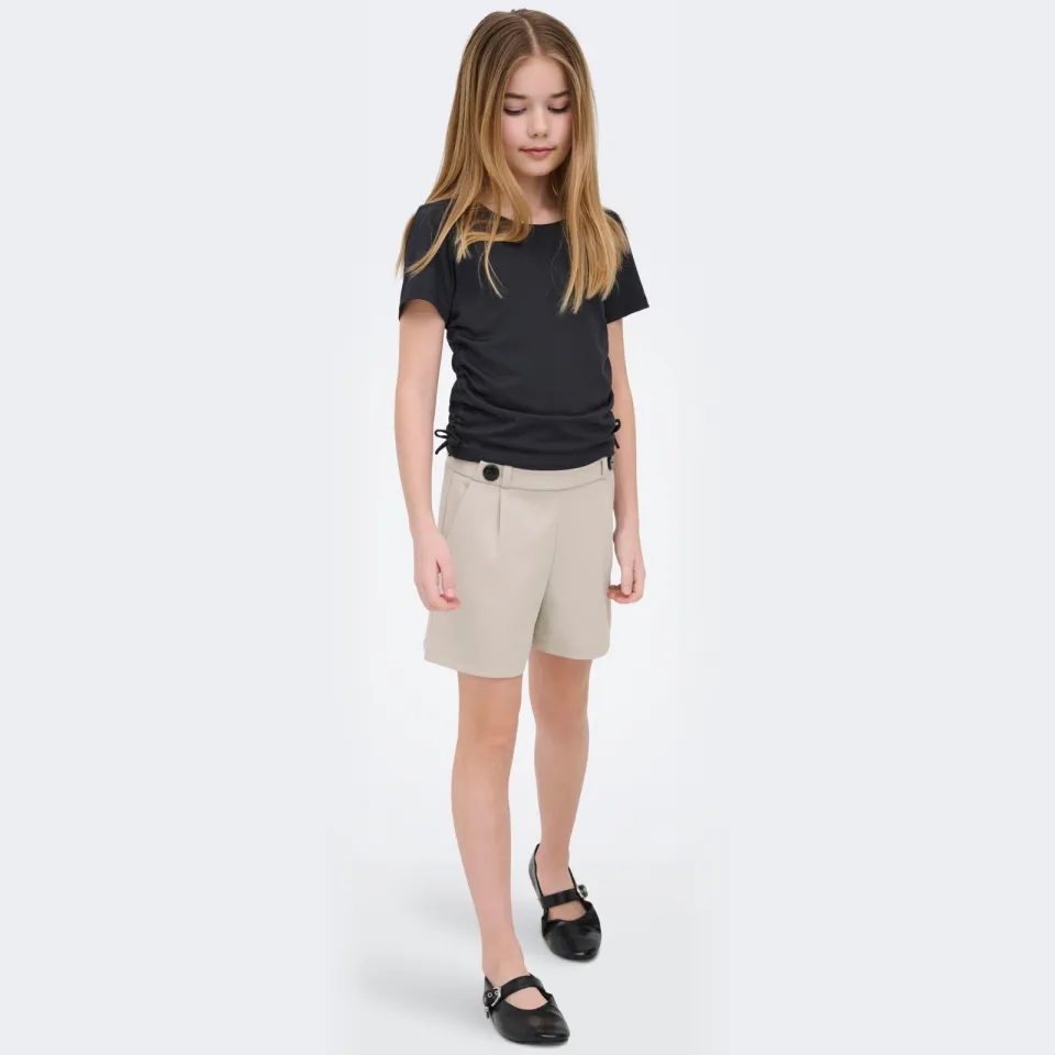 Only regular casual korte broek beige, foto 7