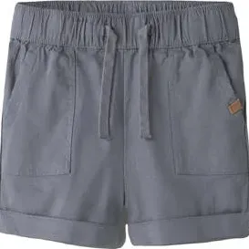 Lil' Atelier MINI regular waist casual korte broek grijs