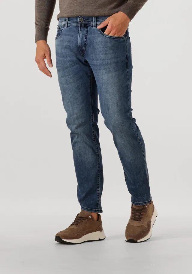 Pierre Cardin Heren Jeans Lyon Tapered - Blauw