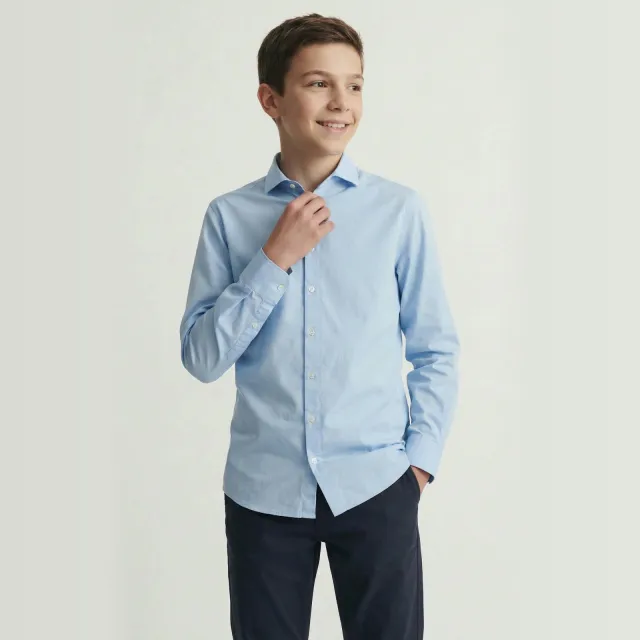 Jack & Jones JUNIOR overhemd lichtblauw, foto 2