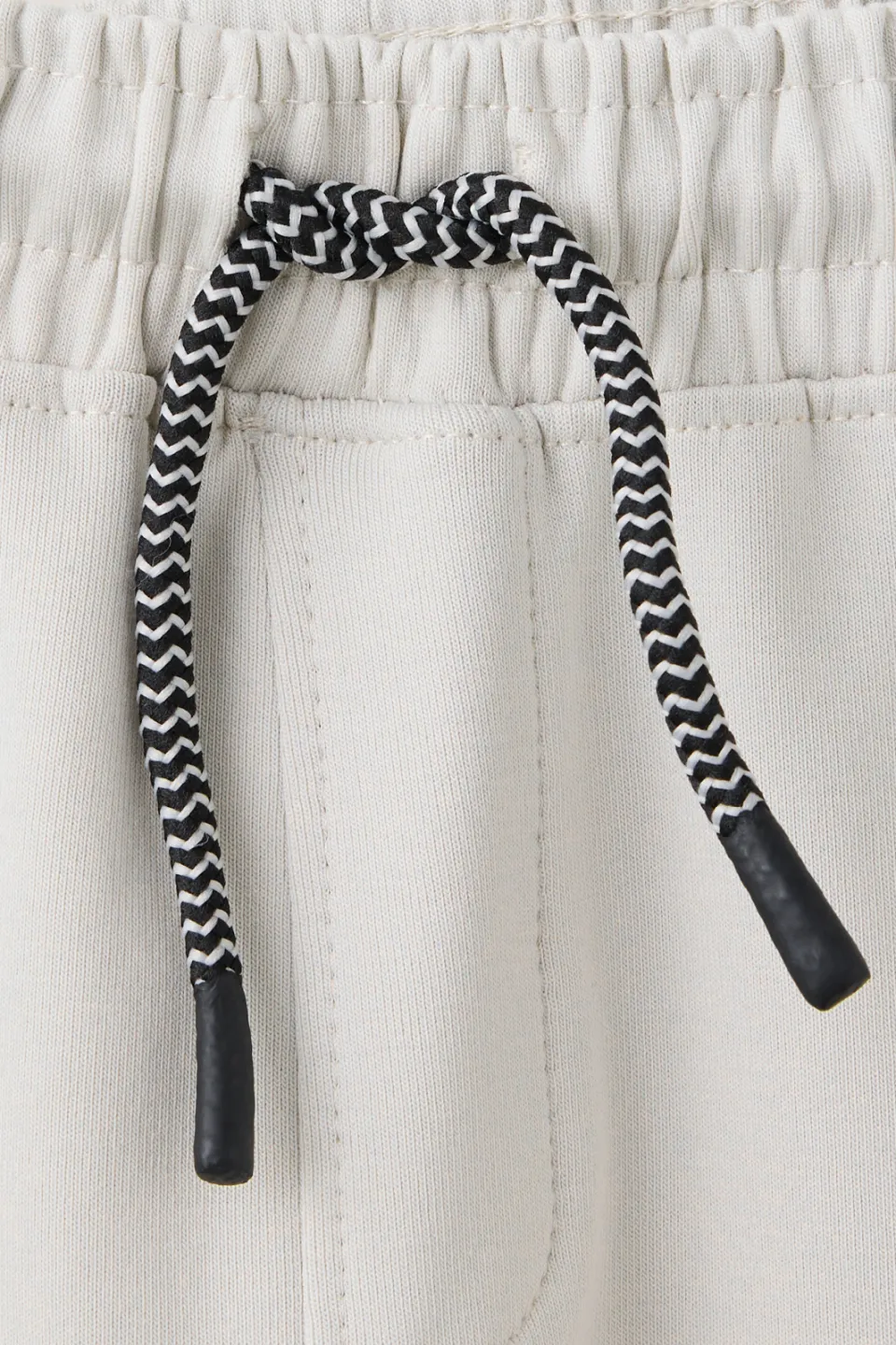 Mango Kids joggingbroek naturel wit, foto 4