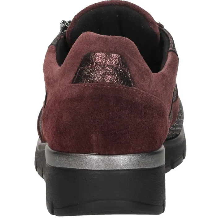 Waldläufer K-Ramona veterschoenen bordeaux, foto 4