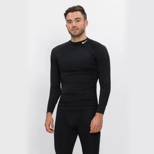 Nike Heren Polo's & T-shirts Nike Pro - Zwart