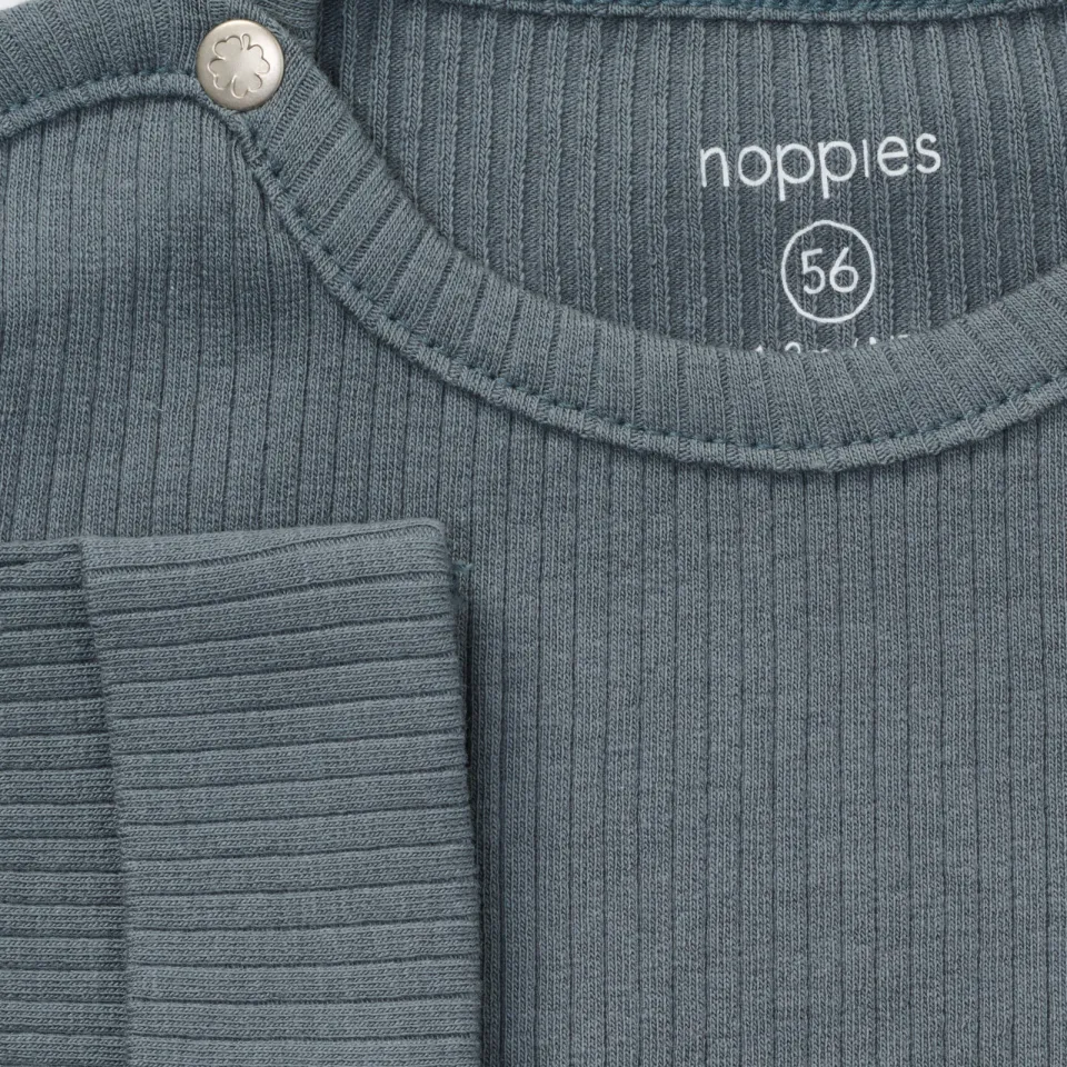 Noppies baby longsleeve ronde hals blauw, foto 2