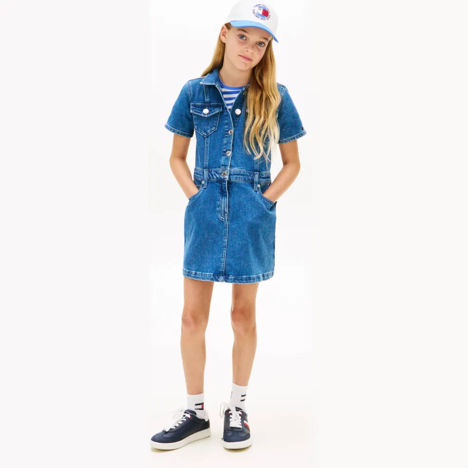 Tommy Hilfiger spijkerjurk blauw, foto 3