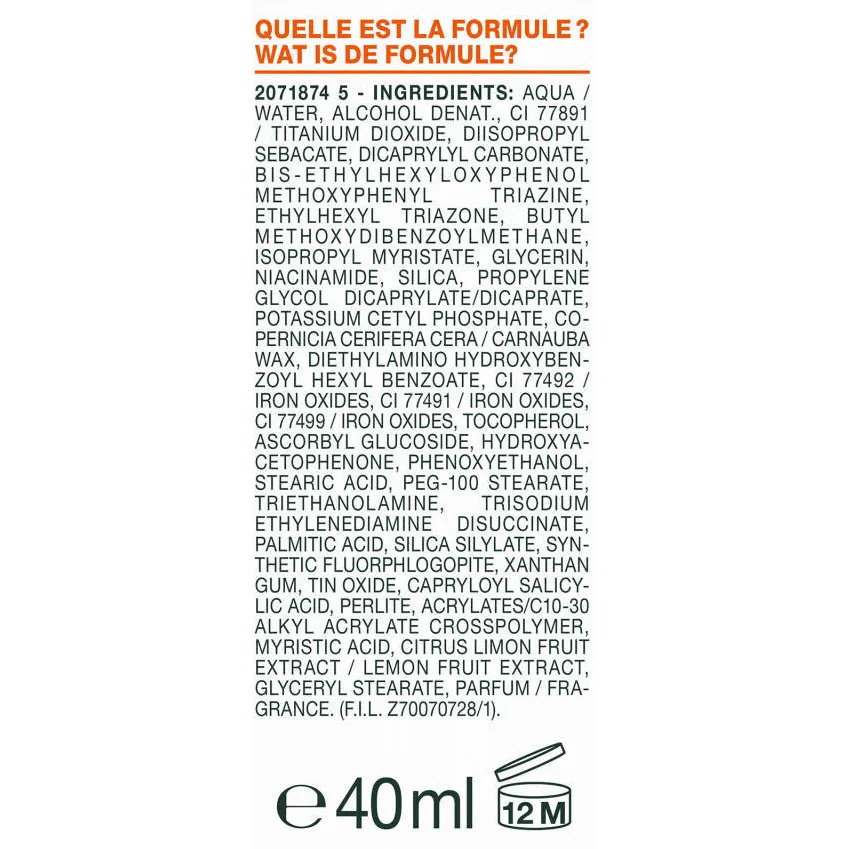 Garnier Vitamine C Wonder Tint SPF 50+ getinte zonnebrand licht, foto 5