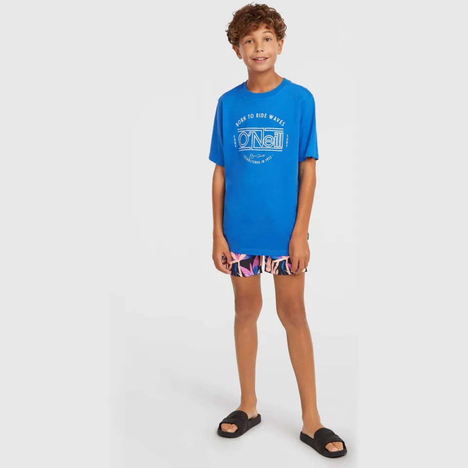 O'Neill zwemshort zwart/roze/blauw