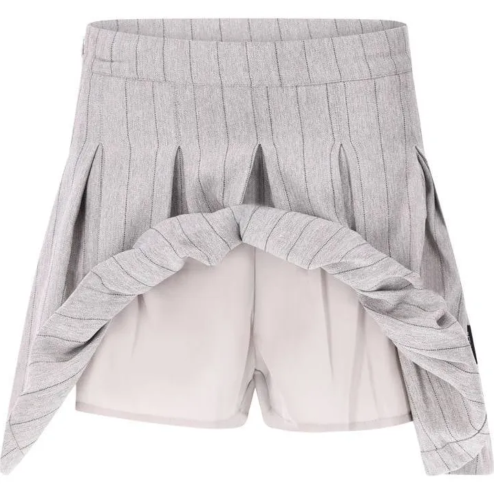Retour Jeans skort met krijtstreep lichtgrijs, foto 4