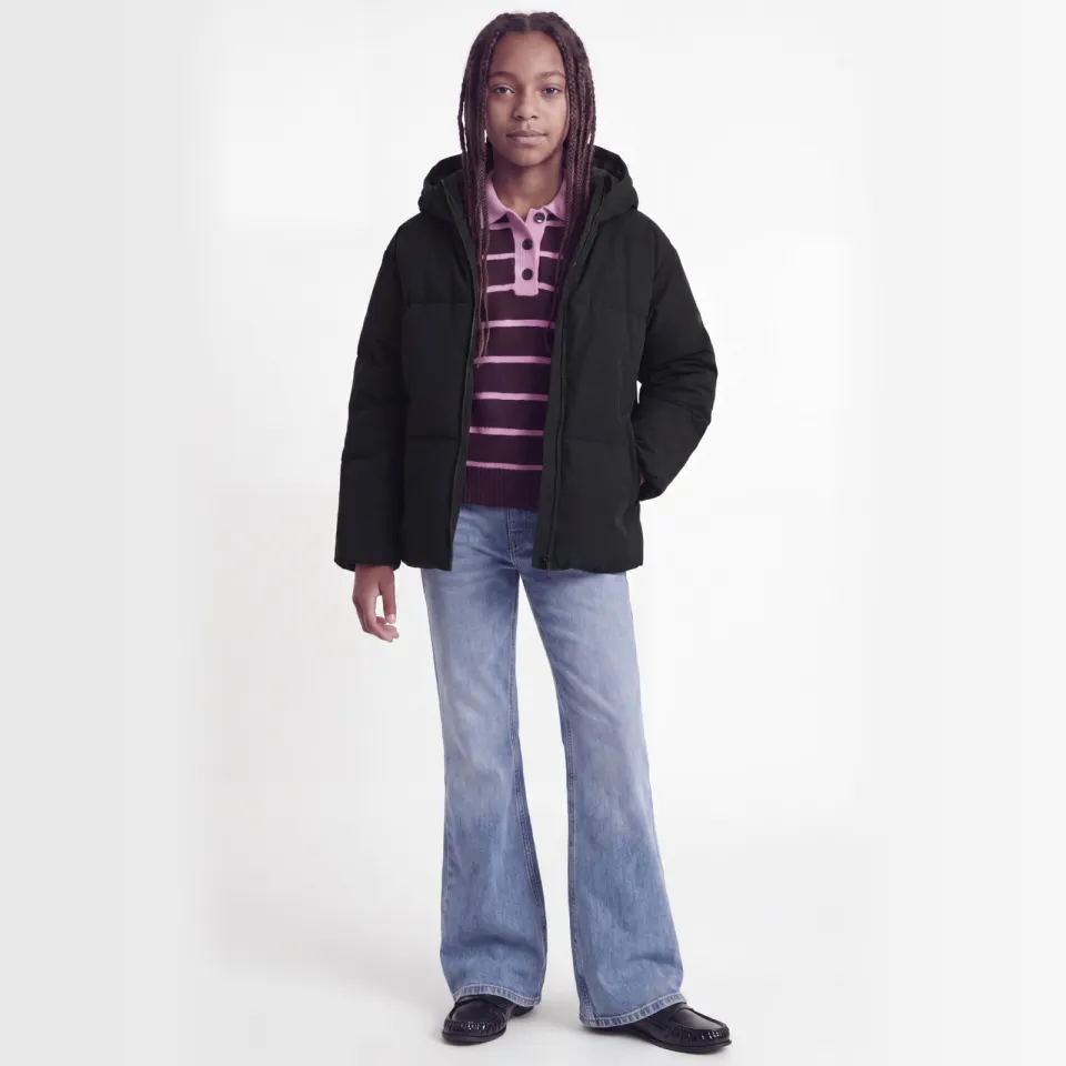 JJXX GIRL JXGALAXY pufferjas zwart