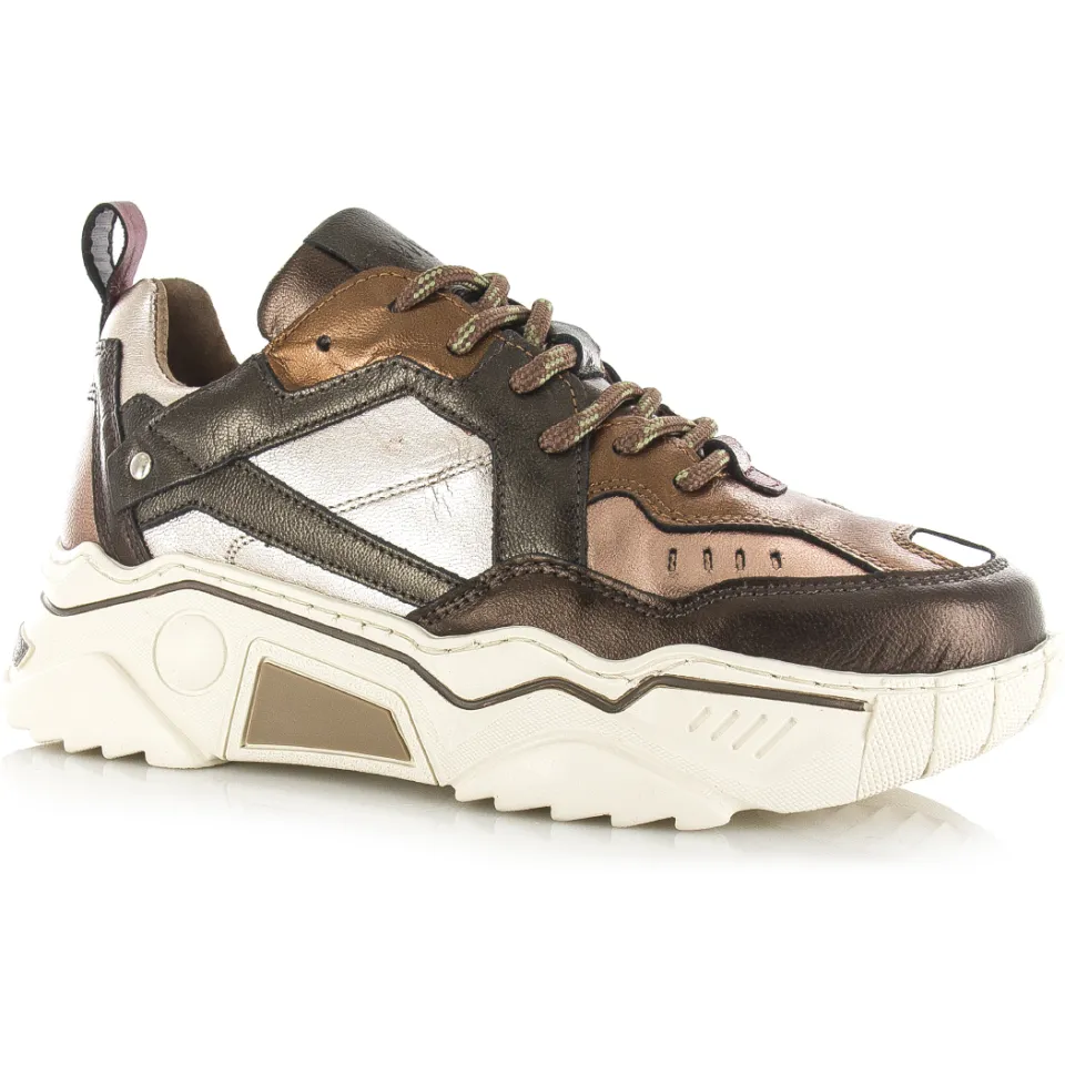 DWRS Label Pluto sneakers bruin, foto 4