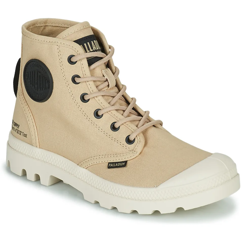 Palladium Pampa Hi HTG Supply hoge sneakers beige, foto 3