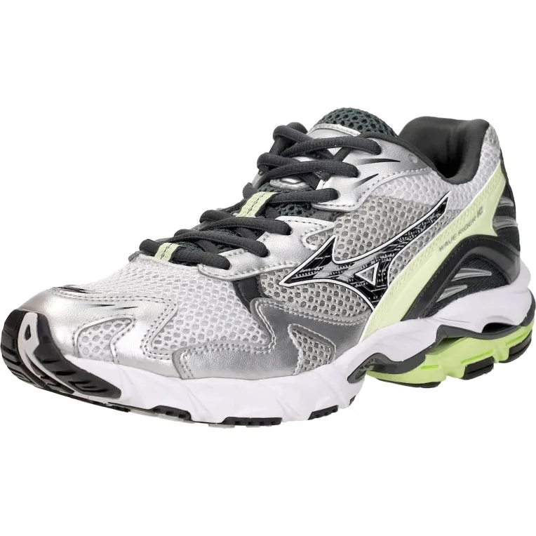 Mizuno Wave Rider 10 lage sneaker zilver, foto 4