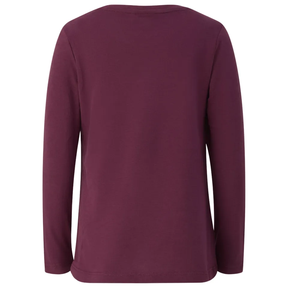 S.Oliver longsleeve met print paars, foto 3