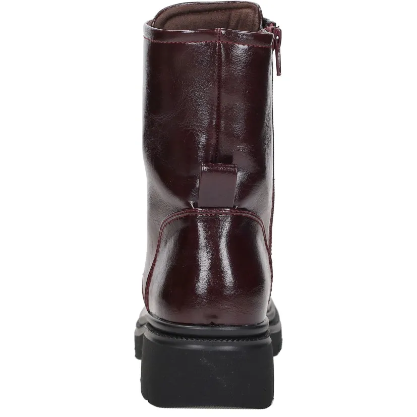 Sub55 Veterschoenen Hoog bordeaux, foto 4
