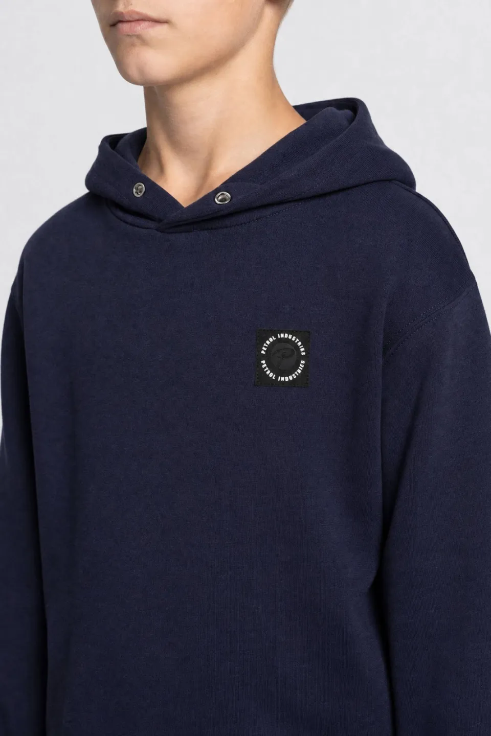 Petrol Industries hoodie met logo - donkerblauw, foto 6