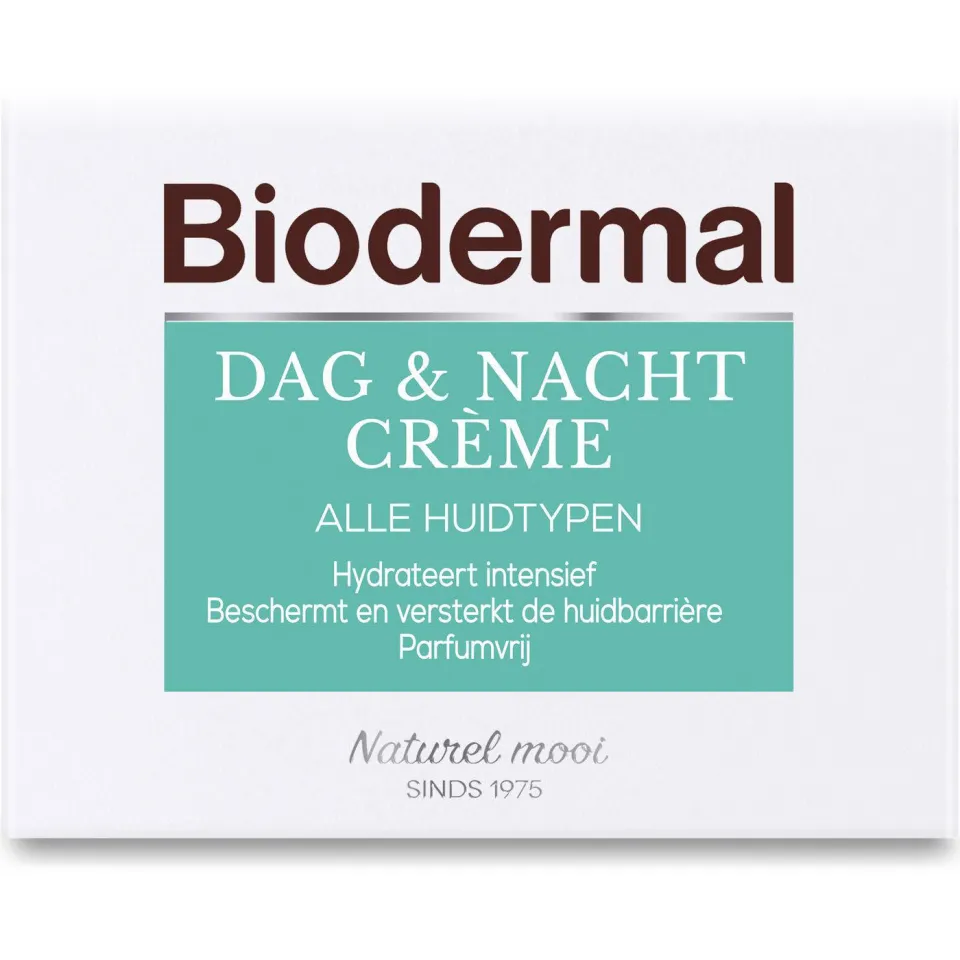 Biodermal Alle Huidtypen dag- & nachtcrème - 50 ml, foto 2