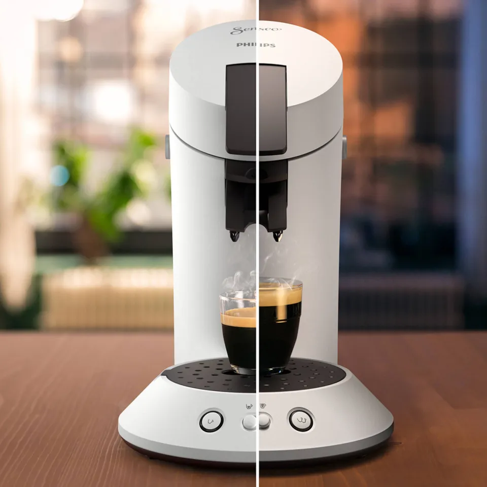 Philips Senseo Original Plus CSA210/10 koffiepadmachine wit, foto 2