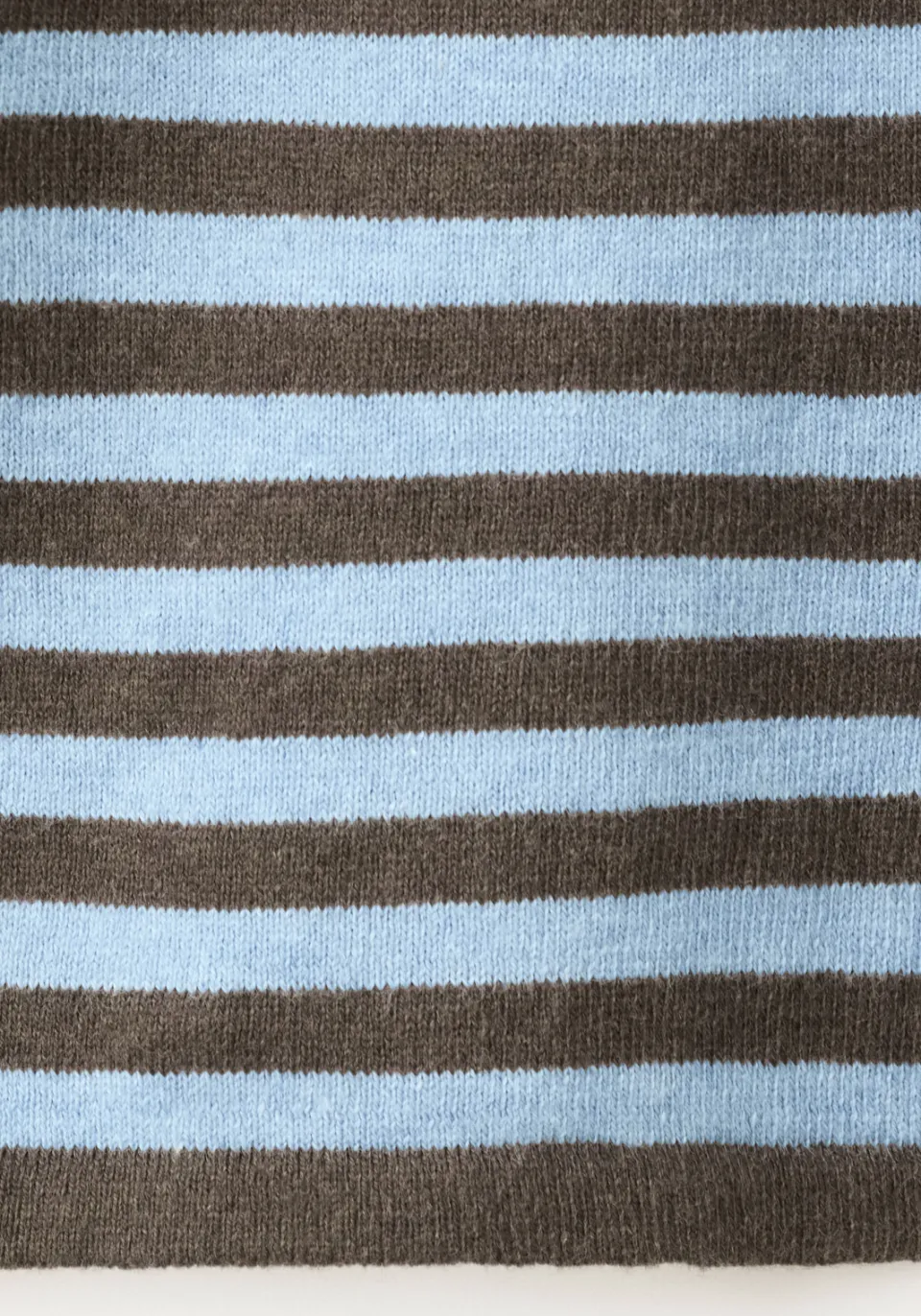 Mango Kids gestreepte longsleeve donkerbruin donkerbruin/lichtblauw, foto 5