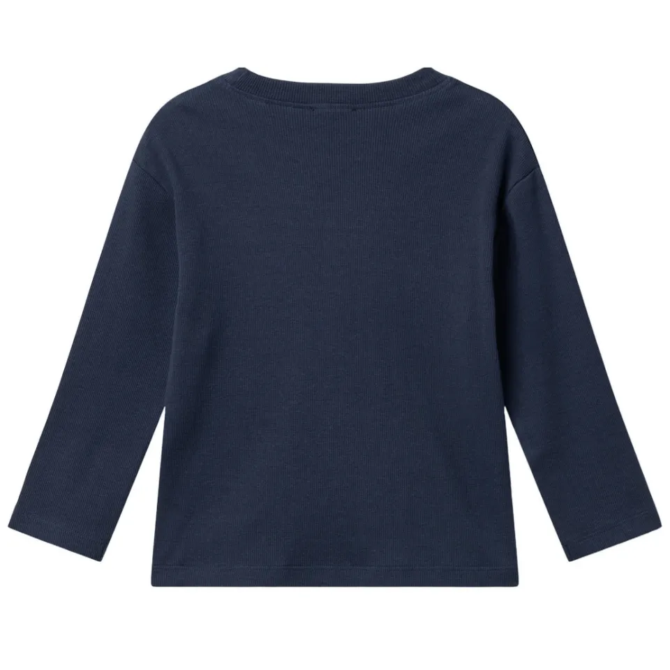 Copenhagen Colors longsleeve donkerblauw, foto 2