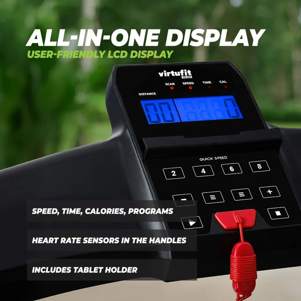 Virtufit loopband Totally Foldable TR-50i zwart, foto 7