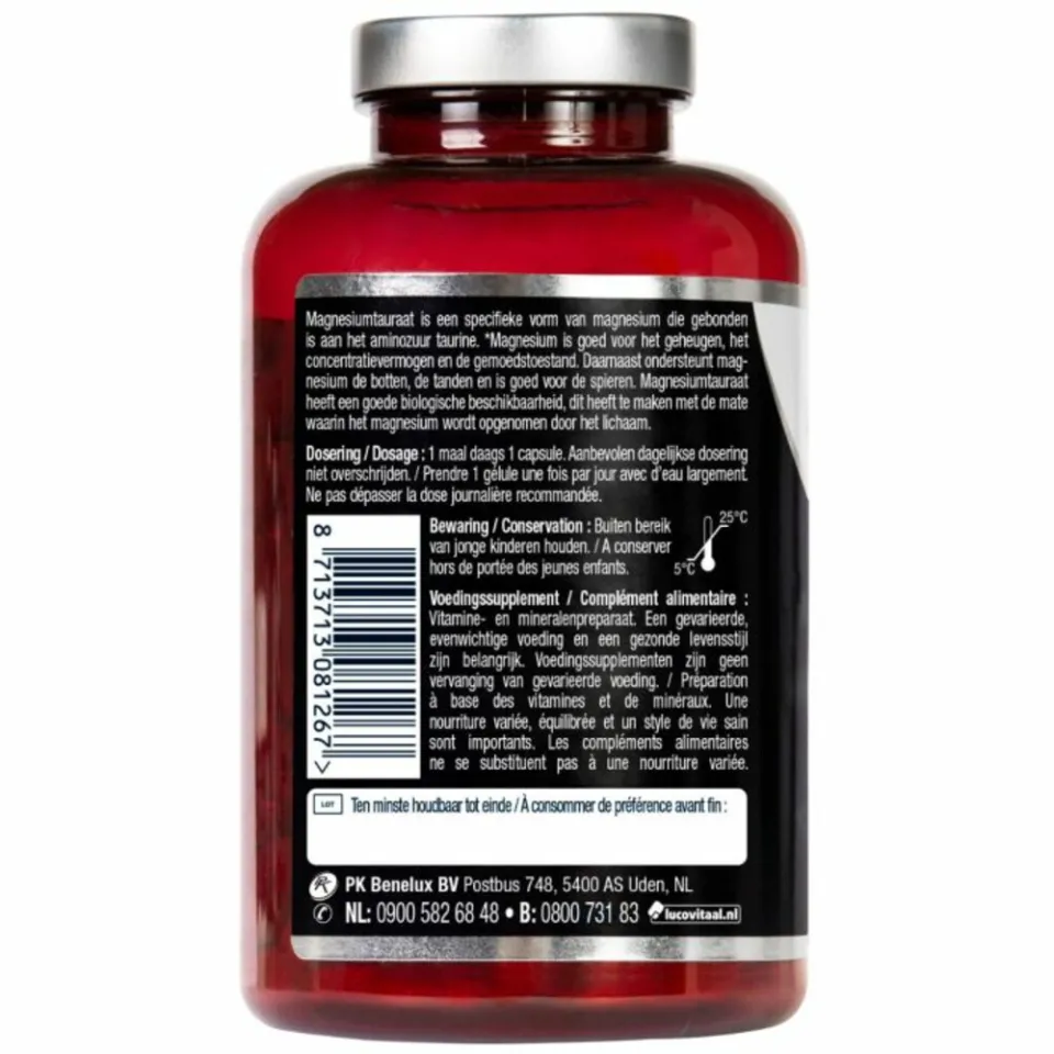 Lucovitaal Magnesium Tauraat, foto 3
