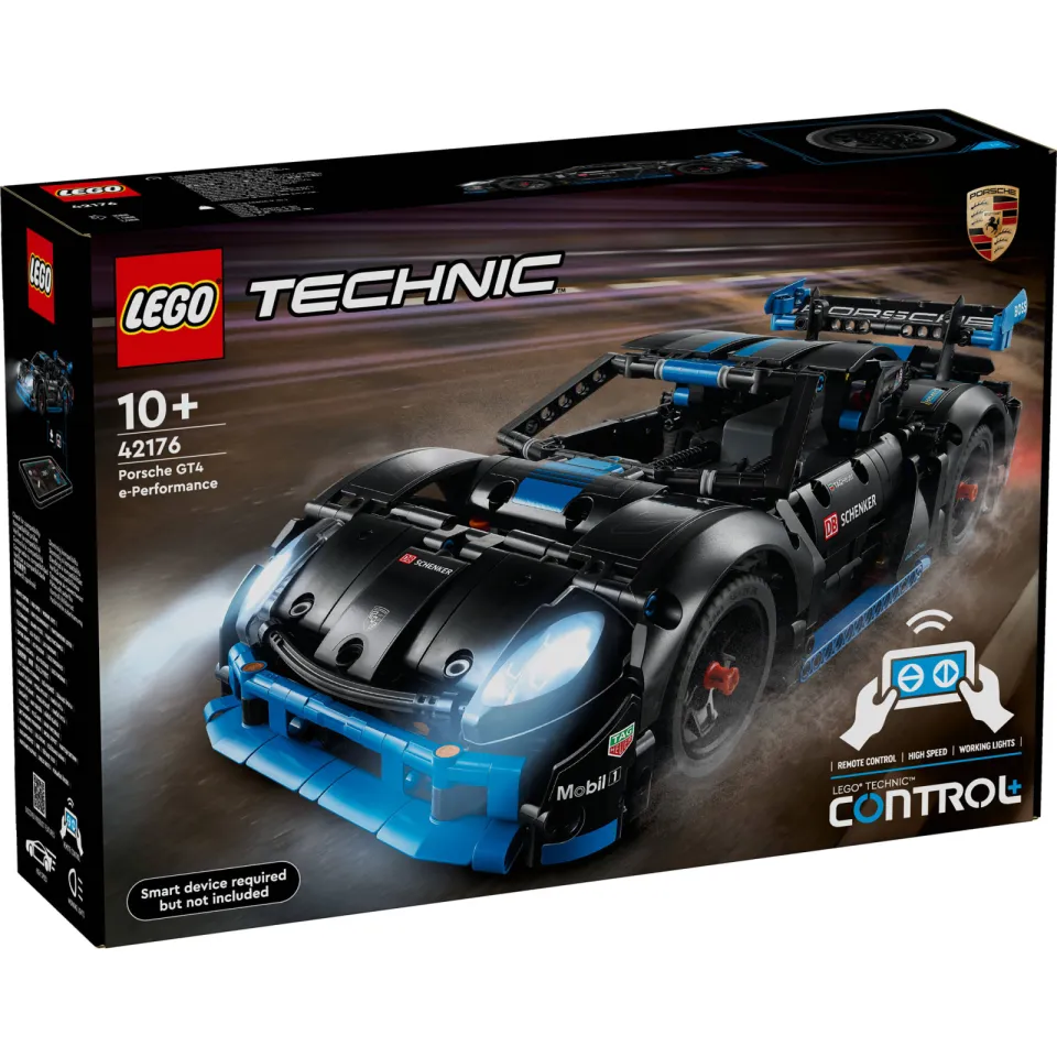Lego Technic Porsche GT4 e-Performance racewagen, Op Afstand Bestuurbaar Auto Speelgoed 42176, foto 5