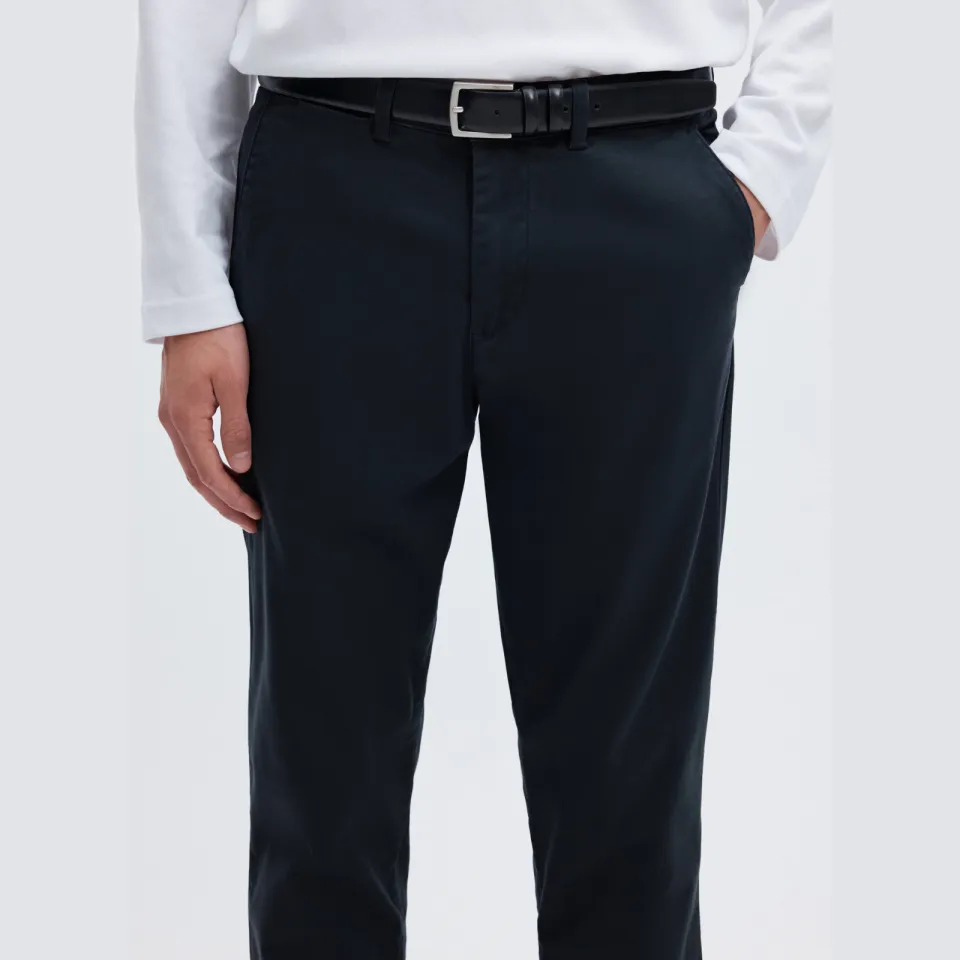 Selected SLHSLIM-NEW MILES 175 FLEX chino donkerblauw dark sapphire, foto 4