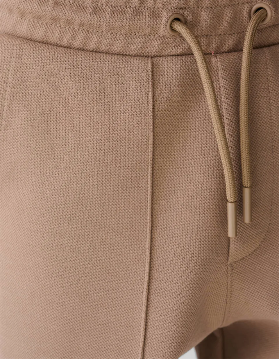 Shoeby regular waist sweatshort taupe, foto 6