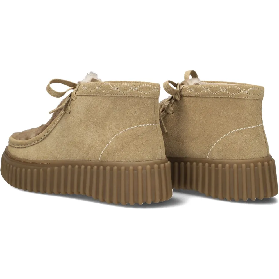 Clarks Torhill Moss suède veterboots - beige, foto 6